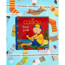 Caillou Kayıp Çorap Hikaye Kitabı
