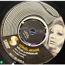 Plakantik Gönül Akkor - Güller ve Dudaklar / Bilemedim (Saner Plak AS:1-SP:2001)