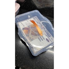 Feyza Design Şık ve Dayanıklı 3’lü Kek ve Borcam Taşıma Kabı Seti