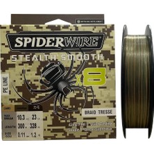 SPİDERWİRE Spiderwire 8x 0.11MM 300M Stealth Smooth Ip Misina Camo