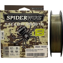 SPİDERWİRE Spiderwire 8x 0.13MM 150M Stealth Smooth Ip Misina Camo