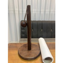 Luca Mia 30 cm Toplu Akasya Ahşap Kağıt Havluluk