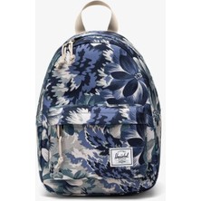 Herschel Classics Floral Tapestry 6.5 L Backpack Unisex Mini Sırt Çantası Mavi