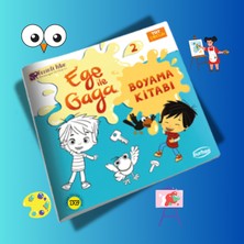 Burhan Yayınları Ege Ile Gaga Boyama Kitabı 2