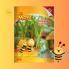 Burhan Yayınları Arı Maya Öykü Kitapları Dikkat Ayı Var