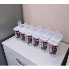 Feyza Design Pratik 6'lı 1,7 Litre Saklama Kabı Seti, Sağlıklı ve Güvenli Kullanım