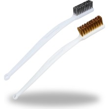 Nozzle Temizleme Fırçası Seti (1 Çelik + 1 Pirinç)