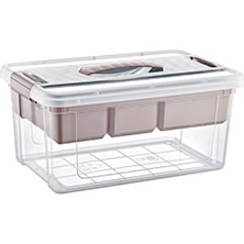 Feyza Design Çok Bölmeli 9l Organizer Kutusu, Şık ve Fonksiyonel Saklama Çözümü