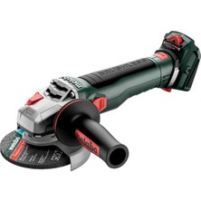 Metabo Wvb 18 Lt Bl 11-125 Quıck Devir Ayarlı Akülü Avuç Taşlama, Disk Fren Sistemi, Kömürsüz Motor, 1.100 Watt Muadili - 613057840 (Akü & Şarj Cihazı Hariç)