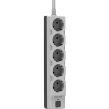 Dotvolt Surge Hunter 5 - 5'li Akım Koruma Prizi 1,5 mt Kablolu 1050 Joule