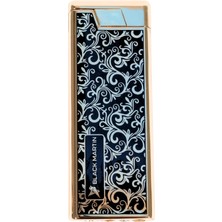 Black Martin Tek Torch Çakmak Siyah-Gold BM473