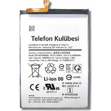 Telefon Kulübesi Samsung F14 5g Uyumlu Batarya Pil (EB-BM146ABY)