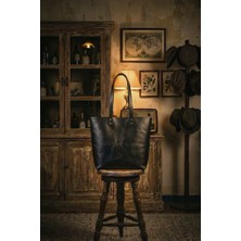 Infinite Hide Leather Hakiki Deri Omuz Çantası Totebag