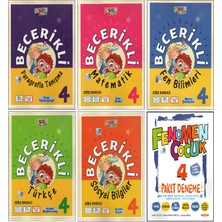 Fenomen 4.sınıf Becerikli Set Soru Bankası+Paket Deneme