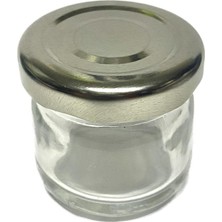 Feyza Design 40CC Mini Cam Kavanoz Seti, 50 Adet, Şık ve Kullanışlı Saklama Çözümleri