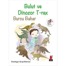 Kırmızı Kedi Çocuk Bulut ve Dinozor T-Rex