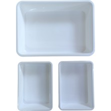 Feyza Design Duyu ve Oyun Için Renkli Kinetik Kum Havuzu 3'lü Set