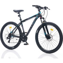 Corelli Felix 1.0 26 Jant Hidrolik Disk Fren Siyah Turkuaz Dağ Bisikleti