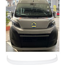 Otokap Universal Fiat Ducato 2014-2025 Ön Tampon Lip Eki Karlık Beyaz Piano Black Akrilik