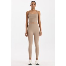 COMEUP Toparlayıcı Tayt Vizon