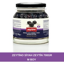 Zeytino Gemlik Siyah Zeytin 700 gr (261/290) M