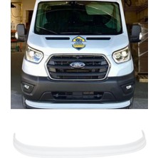 Otokap Universal Ford Transit 2019-2025 Ön Tampon Lip Eki Karlık Beyaz Piano Black Akrilik