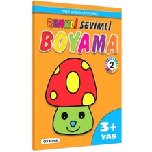 Pinokyo Yayınları Renkli Sevimli Boyama -2 (3+Yaş)
