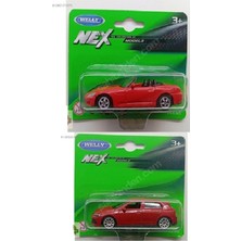 Honda S2000 Golf 8 Gti 1/64 Ölçek Diecast Metal Model Araba 2li Set