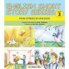 Mandolin Yayınları English Short Stories Series Level-3  Four Stories In One Book