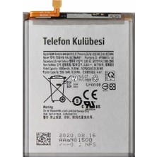 Telefon Kulübesi Samsung A22 Uyumlu Batarya Pil (EB-BA315ABY)