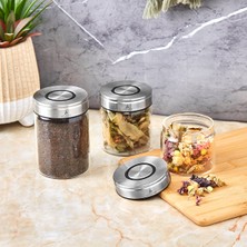 Feyza Design Şık ve Kullanışlı 3'lü Saklama Kabı Seti, Günlük Kullanım Için Ideal