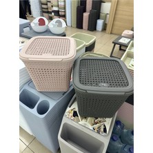 Feyza Design Iki Parça Örme Sebze ve Meyve Saklama Sepeti Seti