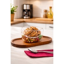 Porsima 434 Çift Cidarlı Sunum Kasesi Sunumluk Çerezlik Salata Kasesi 300ML