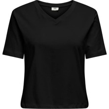 Eskişehir Mağazacılık 15352294 Jdyrex S/s V Neck Top Jrs Dıa