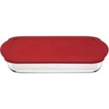 Feyza Design Şeffaf Kapaklı Borcam Saklama Kabı 40X25 Cm, Dayanıklı ve Kullanışlı