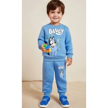Mca all Inclusive Erkek Çocuk Alt Üst Bluey Takım Pamuklu