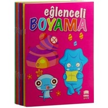 Ema Çocuk Eğlenceli Boyama Seti -10 Kitap