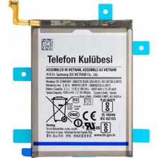 Telefon Kulübesi Samsung Note 10 Lite Uyumlu Batarya Pil (EB-BN770ABU)