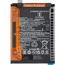 Telefon Kulübesi Xiaomi Poco X5 5g Uyumlu Batarya Pil BN5J