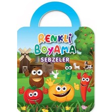 Baloon Kids Renkli Boyama-Sebzeler