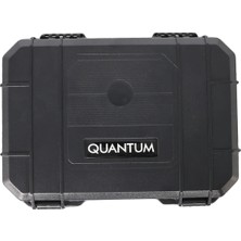 Quantum Seyahat Tipi 25 Taşıma Kulplu Siyah Humidor Puro Kutusu