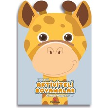 Yeti Kitap Stickerli Aktivite ve Boyamalar Orman Hayvanları