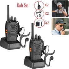 Baofeng BF-88E Pmr Telsiz Seti (2’li) – Kulaklık Hediyeli | Lisans Gerektirmez