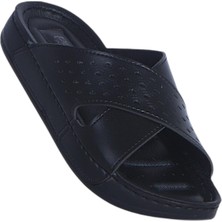 Apella 485-10 Pump Siyah Kadın Düz Terlik