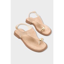 Capone Outfitters Patrice Parmak Arası Kadın Sandalet Kadın Sandalet