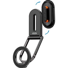 Go-Des Go Des GD-HD273 Katlanabilir Magnetik Düz Zemin Araç Telefon Tutucu Siyah