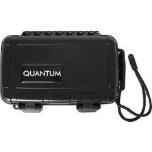 Quantum Seyahat Tipi 4 Içi Sedir Siyah Humidor Puro Kutusu