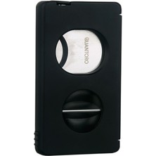 Quantoro Siyah V-Cut & Giyotin Metal Puro Makası Kesici