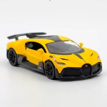 Kinsmart Bugatti Divo Sarı 1/36 Model Araba