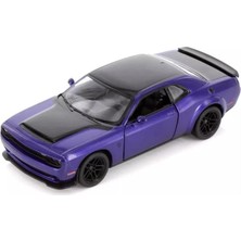Kinsmart 2023 Dodge Challenger Srt Demon 170 Mor 1/40 Model Araba